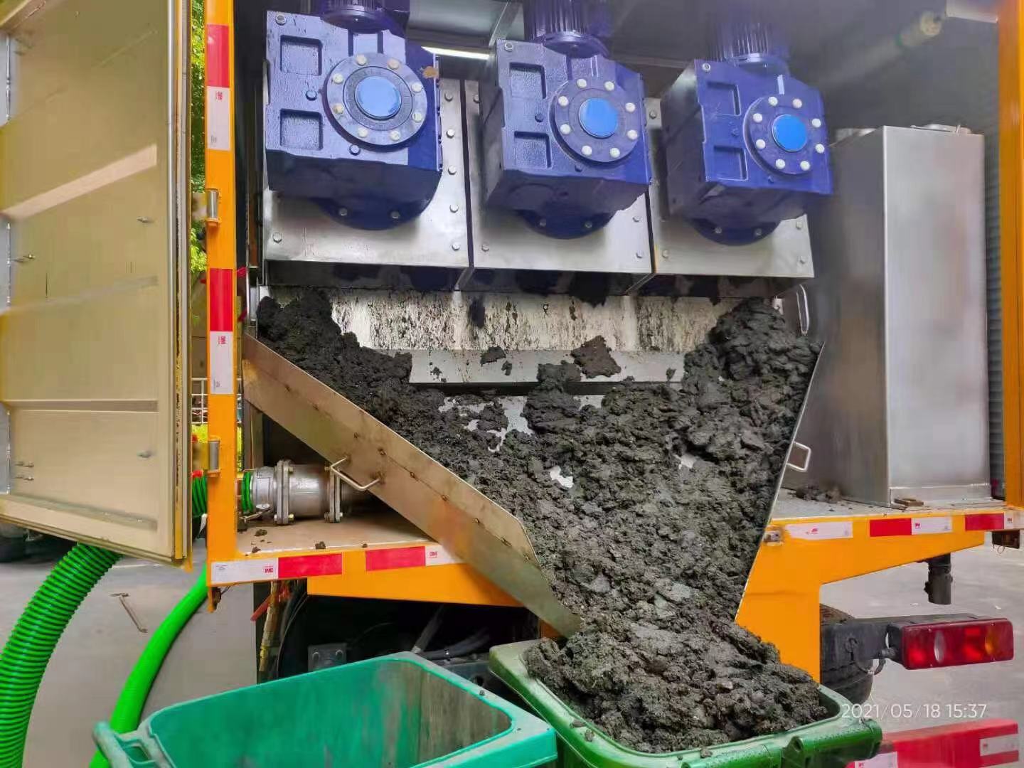 福建化粪池清掏城市维护站-泥浆净化干湿分离处理